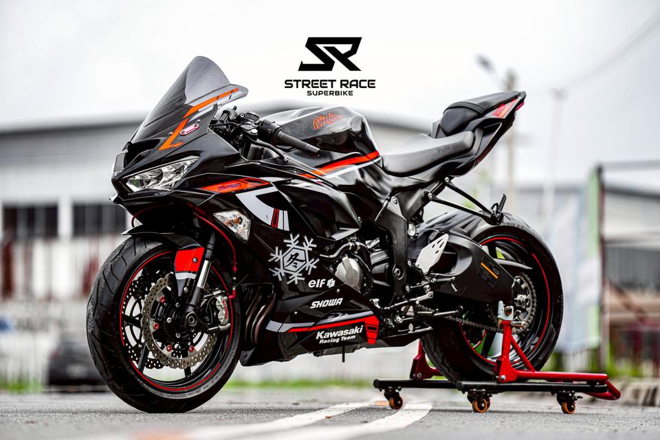 🔥 Kawasaki Ninja ZX-6R จดปี 2022 | ดำสุดโหด ของแต่งแน่นจัดเต็ม! 🔥 17