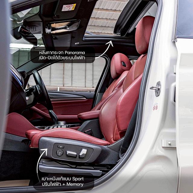 รหัสรถ NP2731 รุ่นรถ : BMW X4 XDRIVE20d M SPORT ปีรถ : 2021 3