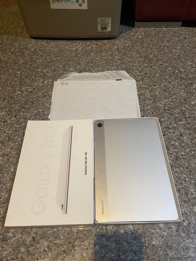 ขายSamsungTabA9Plus5GสีหายากSilver128กิ๊กสูนTrueยกกล่องมือ1LTEใส่ซิมได้ไร้รอยถูกๆ