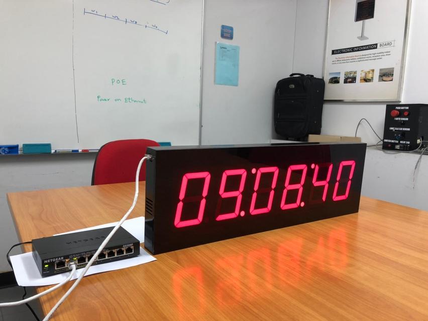 นาฬิกาดิจิตอลสำหรับโรงงาน สถนที่ต่างๆ รูปที่ 3