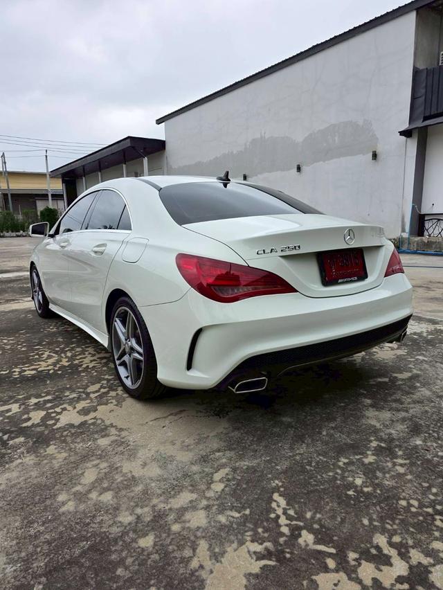 MERCEDES BENZ CLA250 AMG Dynamic Sport Coupe สีขาว ปี 2016 ไมล์ 110,000กม. 4