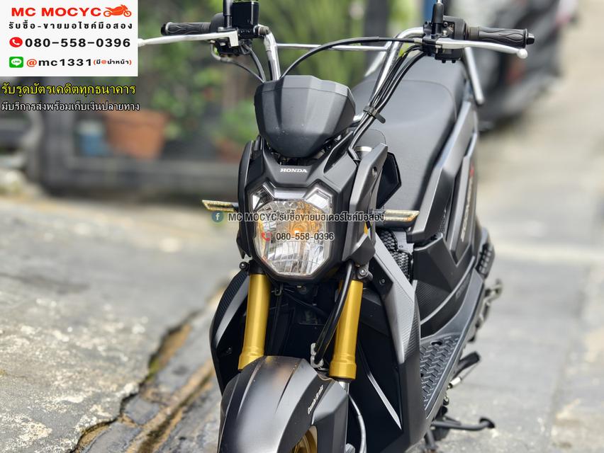 Zoomer x 2015 เครื่องท่อเดิมเสียงเงียบ ใช้งานได้ปกติ มีเล่มเขียวชุดโอนให้ครบ NO1194  7