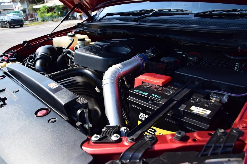 รถบ้านเดิมๆ กระบะ 4ประตู FORD RANGER2.2. ไฮไลเดอร์ ดีเซลTURBO ออโต้เบาะหนังวิ่ง 164503 ตัวสูงเครื่องนิ่มมาก ไฟตัดหมอก ไฟเลี้ยวที่กระจก โทร0957401229 รูปที่ 4