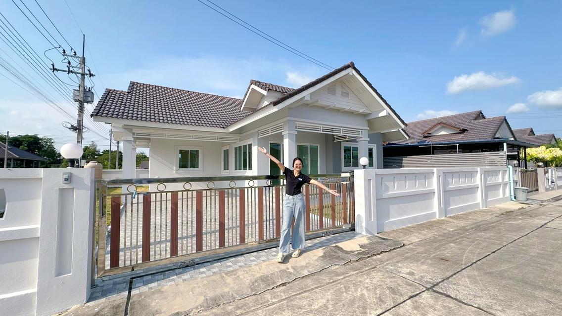 โครงการติดถนนใหญ่ ราคาดี บ้านเดี่ยวทรงสวยทันสมัย 1