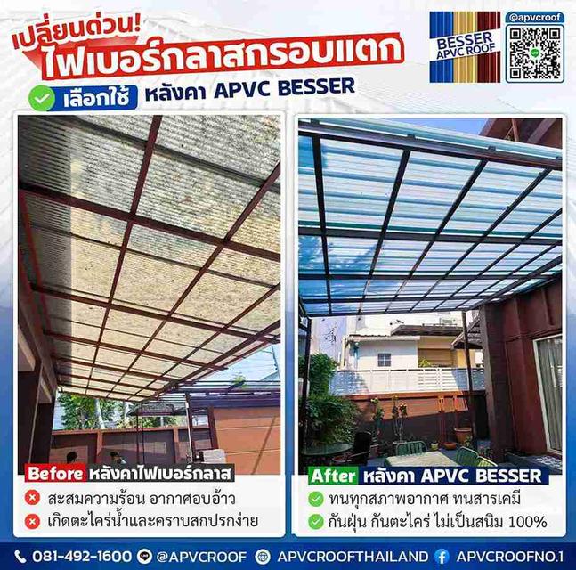 ทนใช้ไปทำไม? ในเมื่อหลังคาเดิมยิ่งอยูยิ่งแย่!