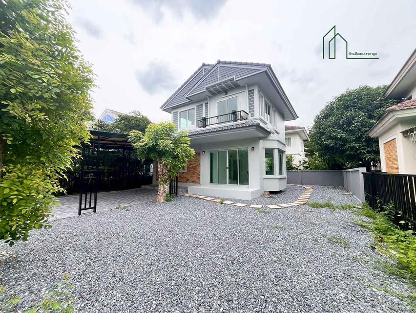 บ้านเดี่ยว 75.2 ตรว. หมู่บ้านปาริชาติ ถ.คุ้มเกล้า11 หนองจอก 2