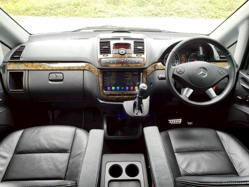 รหัสรถ NC1298 MERCEDES-BENZ VITO 122 CDI Extra Long (W639) " Facelift " หลังคาแก้ว 10