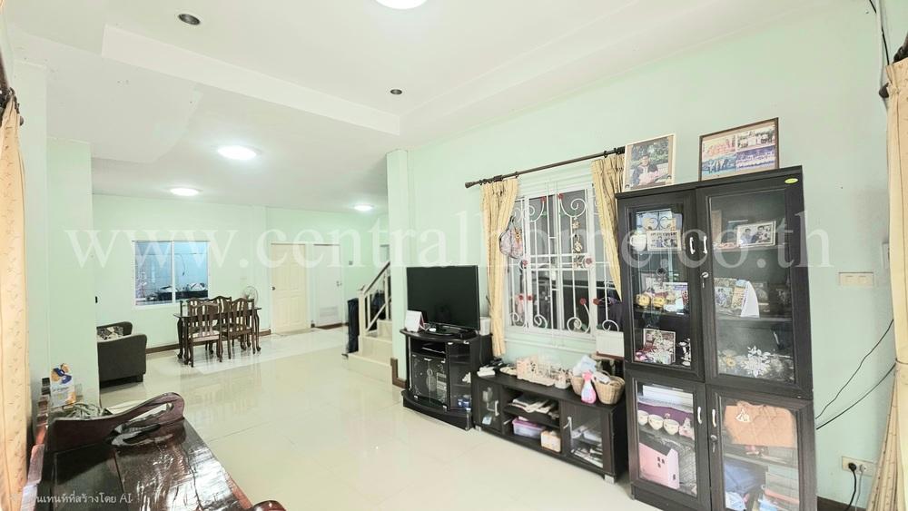 ทาวน์เฮ้าส์ ณัฏยา มายโฮม กระทุ่มแบน สมุทรสาคร ต่อเติมแล้ว 2