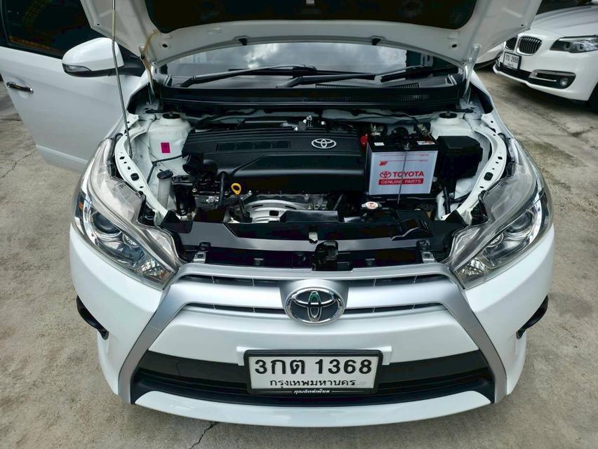 Toyota yaris 1.2G AT ปี 2015-รถมือเดียว ไมล์น้อย รูปที่ 10