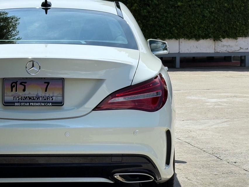 2018 BENZ CLA 250 AMG FACELIFT รถออกศูนย์ BENZ THAILAND รถวิ่งน้อยเพียง 80,000 กม รถไม่เคยมีอุบัติเหตุครับ 9
