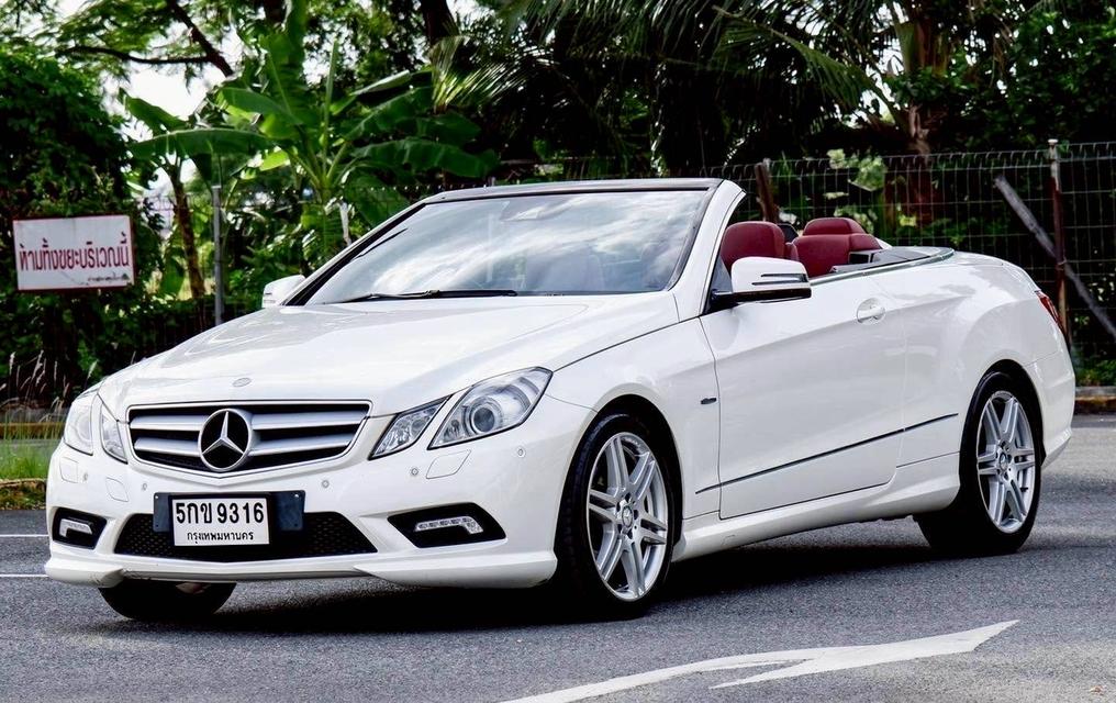 รหัสรถ PR9316 Benz E250 CGI Cabriolet AMG Package ปี 2011 Top Fulloption 1