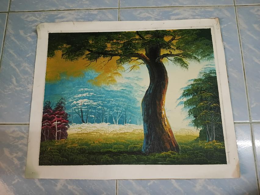 ภาพวาดธรรมชาติสีน้ำมัน