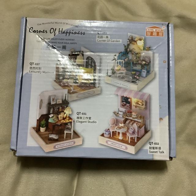 ชุดประกอบบ้านตุ๊กตาจิ๋วDIY 2