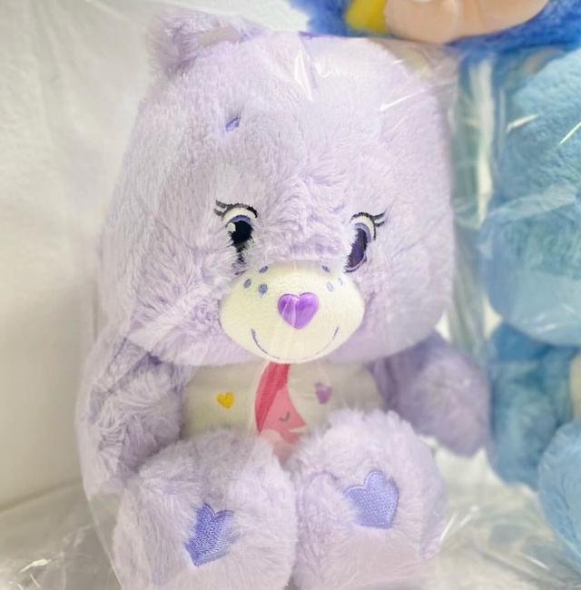 ขายคู่ตุ๊กตาหมี Care Bears สีฟ้าและม่วง 3