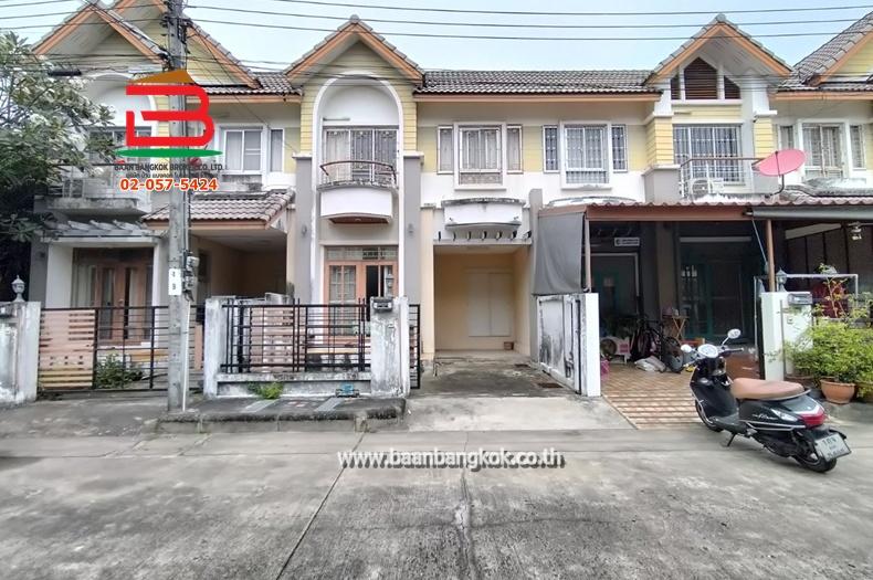 ทาวน์เฮาส์ การ์เด้น สวีท ดิ อินดี้ โฮม (ใกล้ตลาดน้ำขวัญเรียม) เนื้อที่ 20.7 ตรว. ถนนราษฎร์พัฒนา เขตสะพานสูง 1