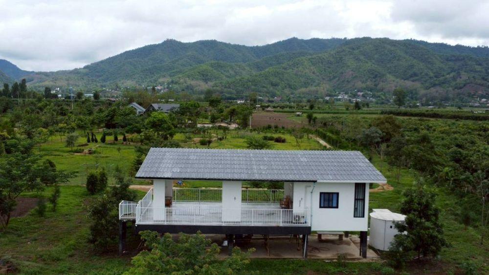 ขายบ้านพักตากอากาศ พื้นที่ 10-2 ไร่ วิวเขาล้อมรอบ เงียบสงบ ตรงข้ามวัดท่าตอน จ.เชียงใหม่  6