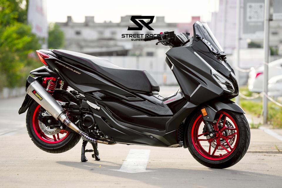 ❗️❗️เข้าใหม่! สายเท่จัดให้ครบ! ❗️❗️ 🏍️ #Forza350 ปี 2024 สีดำ ใส่ Profender GP ของแต่งเบิกใหม่ทั้งคัน! หล่อสุดในรุ่น ขี่นุ่ม โช๊คเทพ ของครบพร้อมซิ่ง! 9