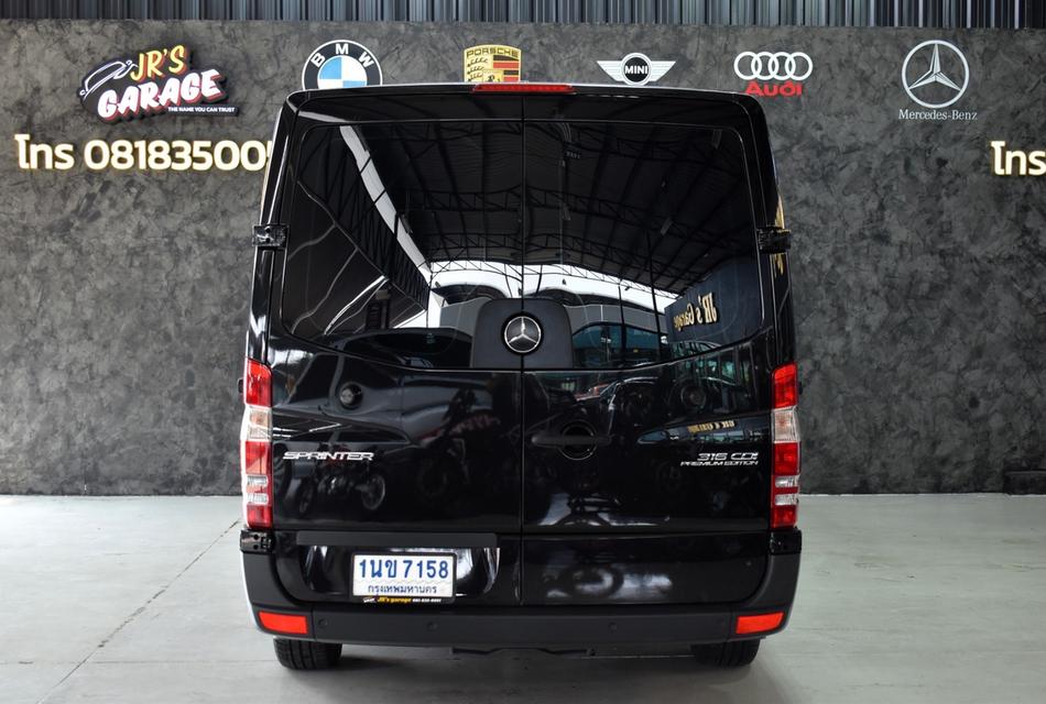 รหัสรถ JRS7158 Mercedes Benz sprinter 316 CDI Premium Edition  ปี17 จด 19 7