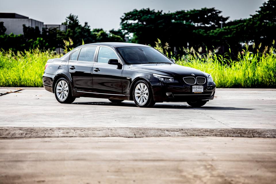 Bmw 525i ปี 2008 สีดำ มือเดียวป้ายแดง สวยสภาพดี