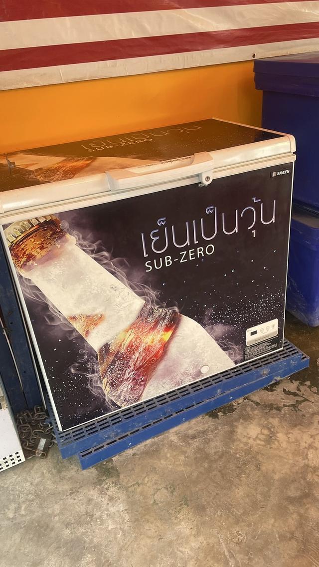 ตู้แช่เบียร์วุ้น SANDEN SSA-0215 7.6 คิว สีขาว 