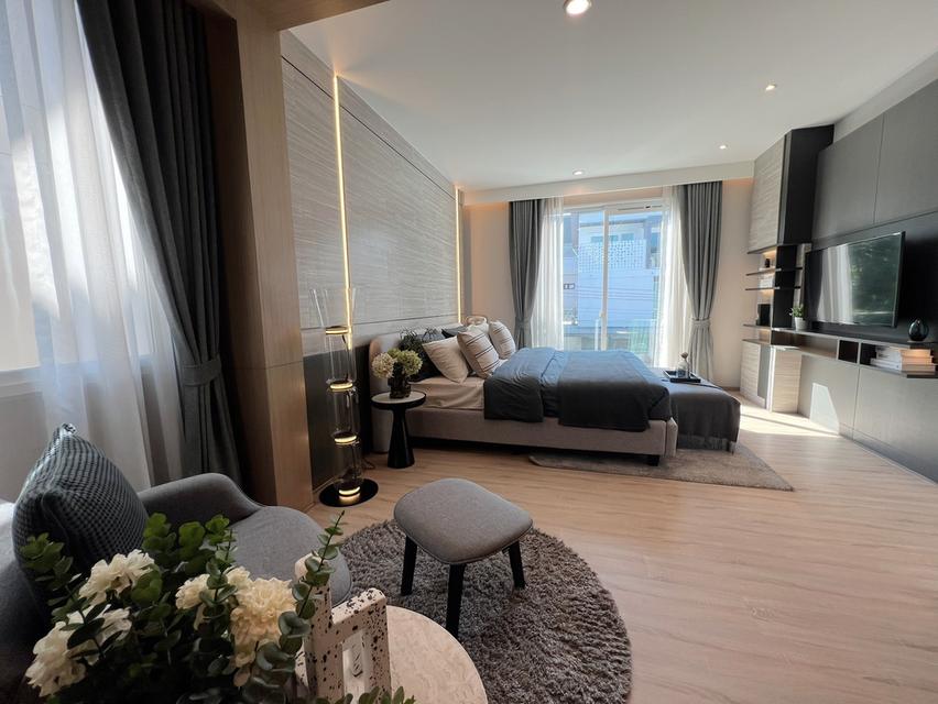 ขายบ้านตัวอย่าง บ้านเดี่ยว 3 ชั้น โครงการ Nirvana Absolute Bangna 4