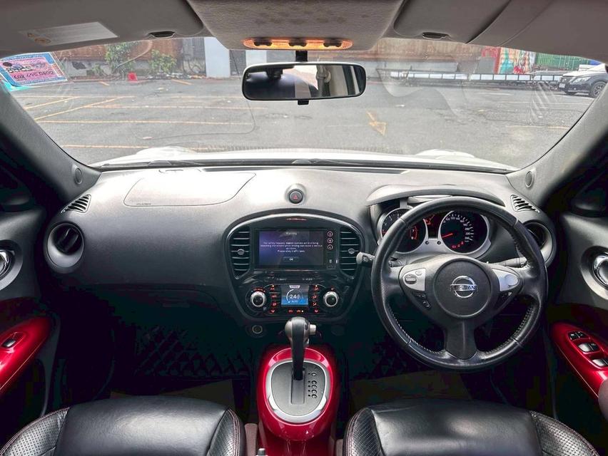 รหัสรถ QT9343 Nissan Juke 1.6 V รุ่น Top  เกียร์ Auto สีเทา ปี2014 12