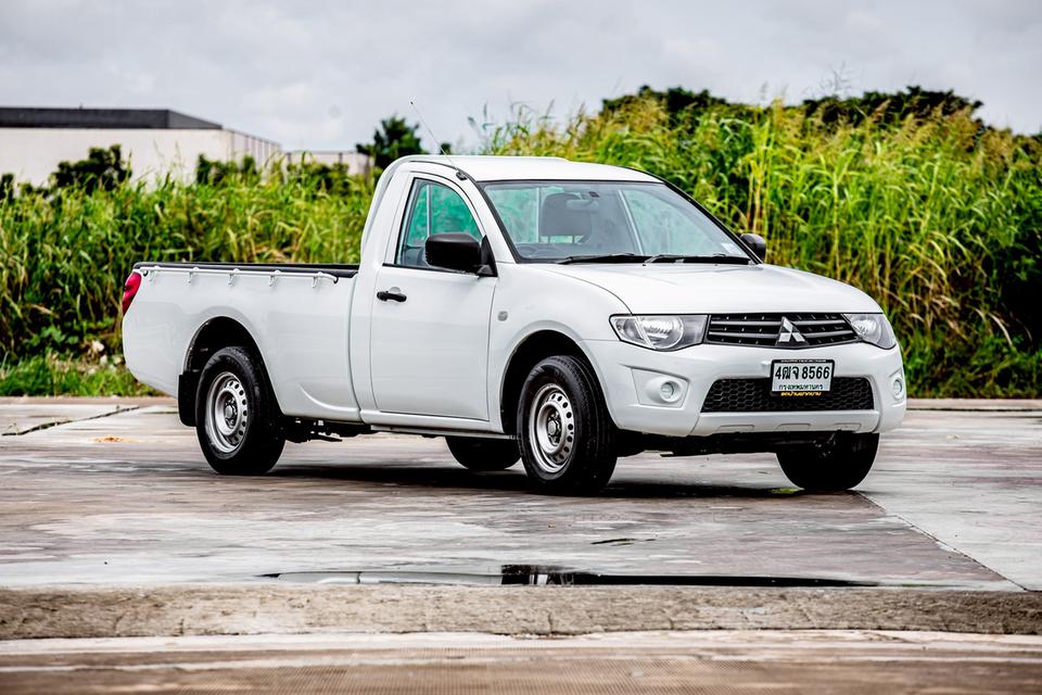 Mitsubishi Triton SingleCab 2.4 GL ปี 2010 เบนซิล สีขาว เกียร์ธรรมดา