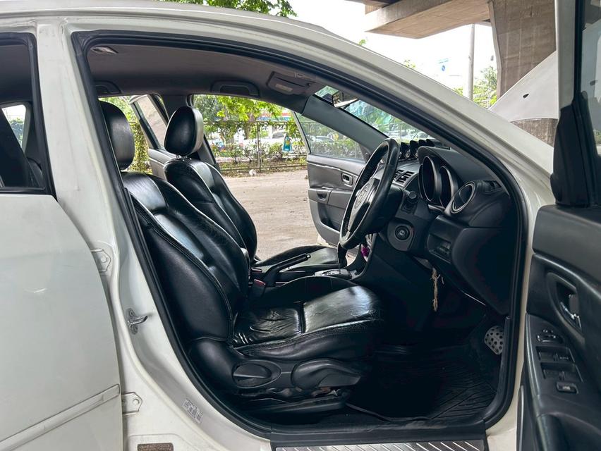 ขายรถ mazda3 1.6 ปี 2008 สีขาว เกียร์ออโต้ 9