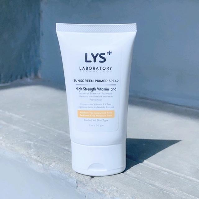 ครีมกันแดดสำหรับคนเป็นสิว ผิวแพ้ง่าย LYS Sunscreen Primer SPF35 แบรนด์ lysofficialstore  6