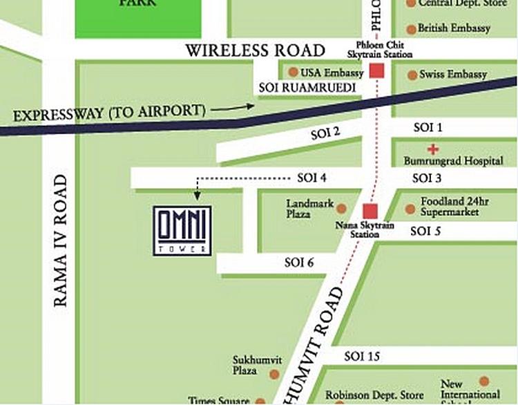 Condo Omni Tower Asoke Nana ใกล้ BTS นานา 49 ตารางเมตร 1 ห้องนอน 1 ห้องครัว ชั้นสูง ตกแต่งครบ 13