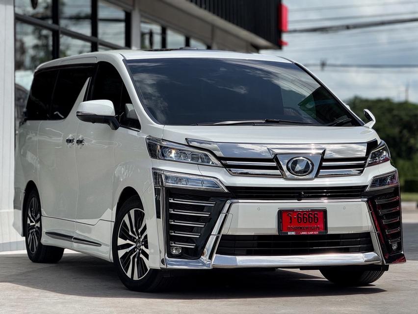 รหัสรถ MCA6666 2020 TOYOTA VELLFIRE 2.5 ZG EDITION TOP