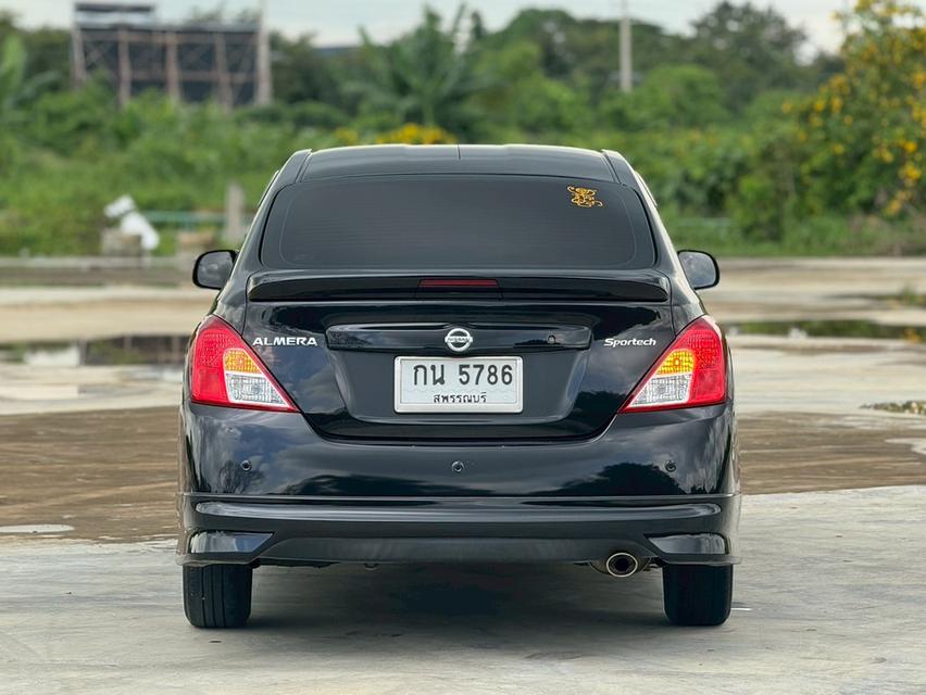 NISSAN ALMERA 1.2 Sedan 4dr E SPORTECH XTRONIC CVT FWD 1.2i. ปี 2019  สีดำ  เกียร์ออโต้ 4