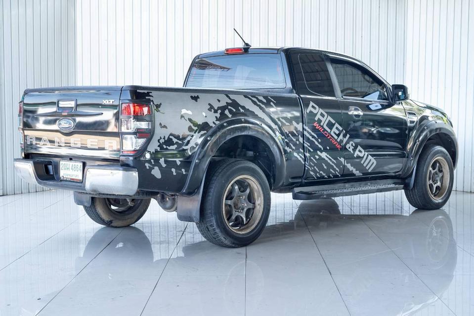 FORD RANGER 2.2 XLT เกียร์ AT ปี 2019 สีดำ โฉม HI-RIDER OPEN CAB รูปที่ 8