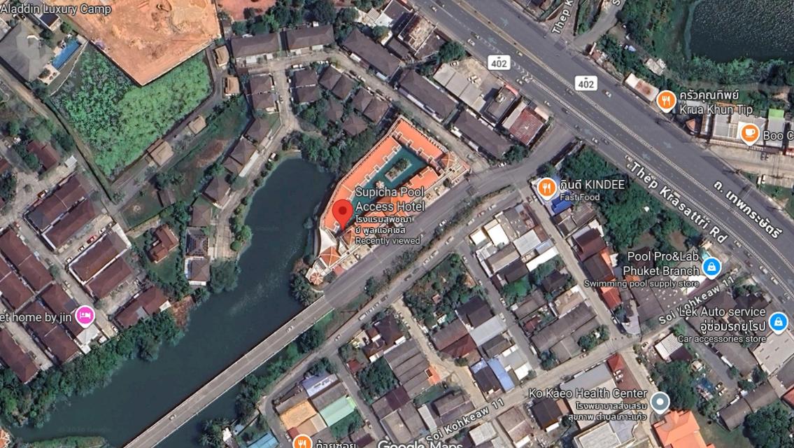 ขายโรงแรมหรูระดับ 4 ดาว ใจกลางเมืองภูเก็ตบนเนื้อที่ 3 ไร่ 10