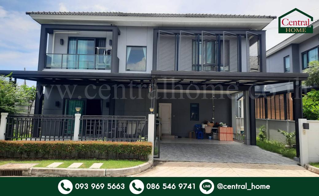 บ้านเดี่ยว เซนโทร ราชพฤกษ์ - แจ้งวัฒนะ หลังริม 1