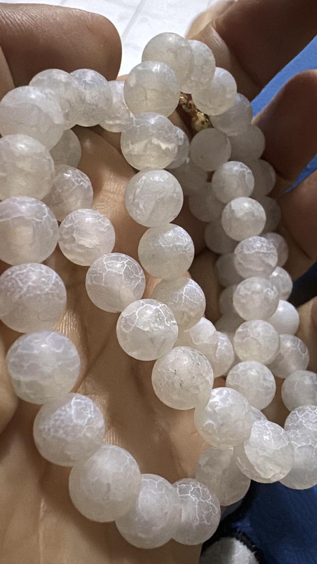 สร้อยคอหยกขาว ลายเกล็ดมังกร งานฝีมือสไตล์วินเทจ รูปที่ 13