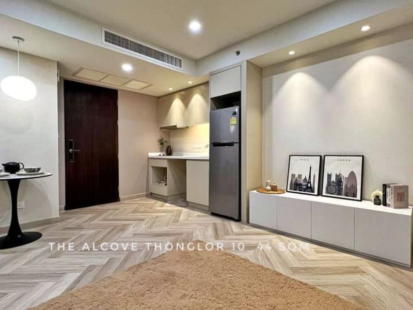 ให้เช่า คอนโด nice decoration 1 bedroom The Alcove ทองหล่อ 10 (ดิ แอลโคฟ ทองหล่อ 10) 44 ตรม. in mid of Ekkamai and Thong 2