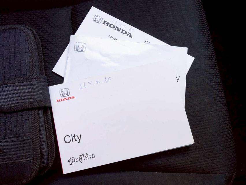 Honda city 1.5 V+ ปี 2017 รถสวย เจ้าของเดียว ไม่มีประวัติชนไม่ใช่รถน้ำท่วม รูปที่ 10