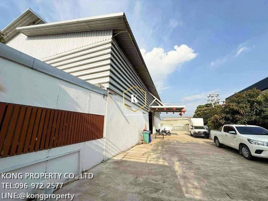 ให้เช่าโกดัง ลาดหลุมแก้ว ปทุมธานี ใกล้ถนนบางบัวทอง - สุพรรณบุรี ขนาด 1 ไร่ 2