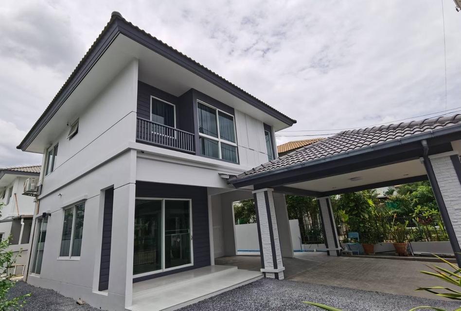 ให้เช่าบ้านเดี่ยวอินนิซิโอ1รังสิต-คลองสาม  ✅บ้านรีโนเวทใหม่  ลักษณะที่ดิน 51 ตร.ว. 3ห้องนอน | 2ห้องน้ำ |  1ห้องครัว | 2ที่จอดรถ 1