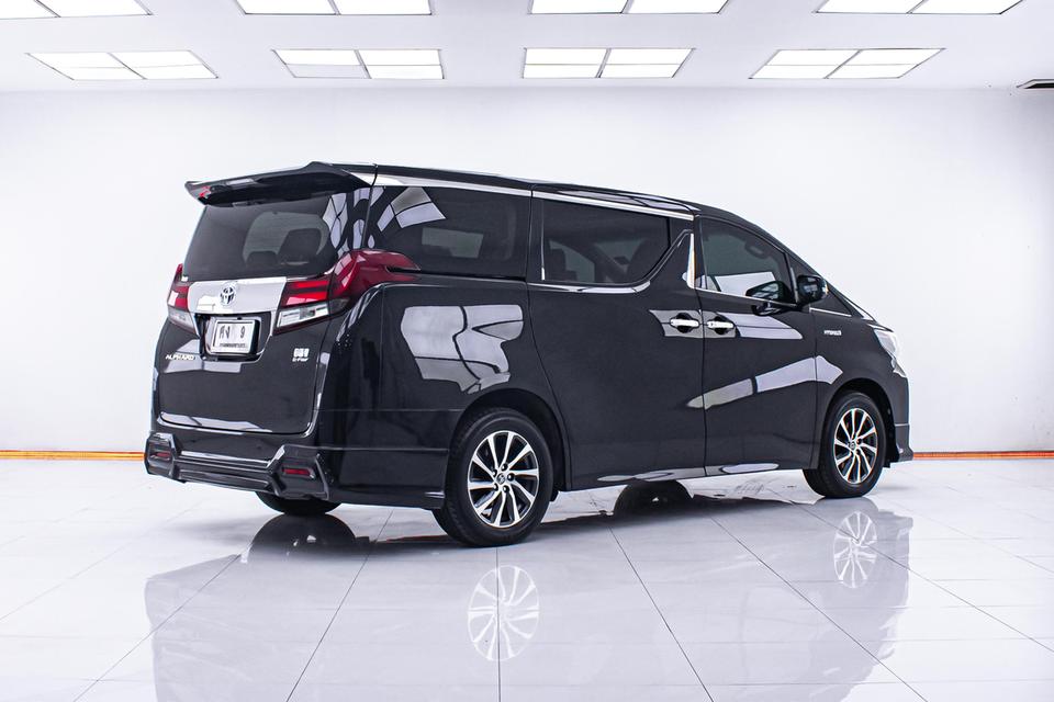TOYOTA ALPHARD 2.5 HYBRID ปี2015 สีดำ รูปที่ 4