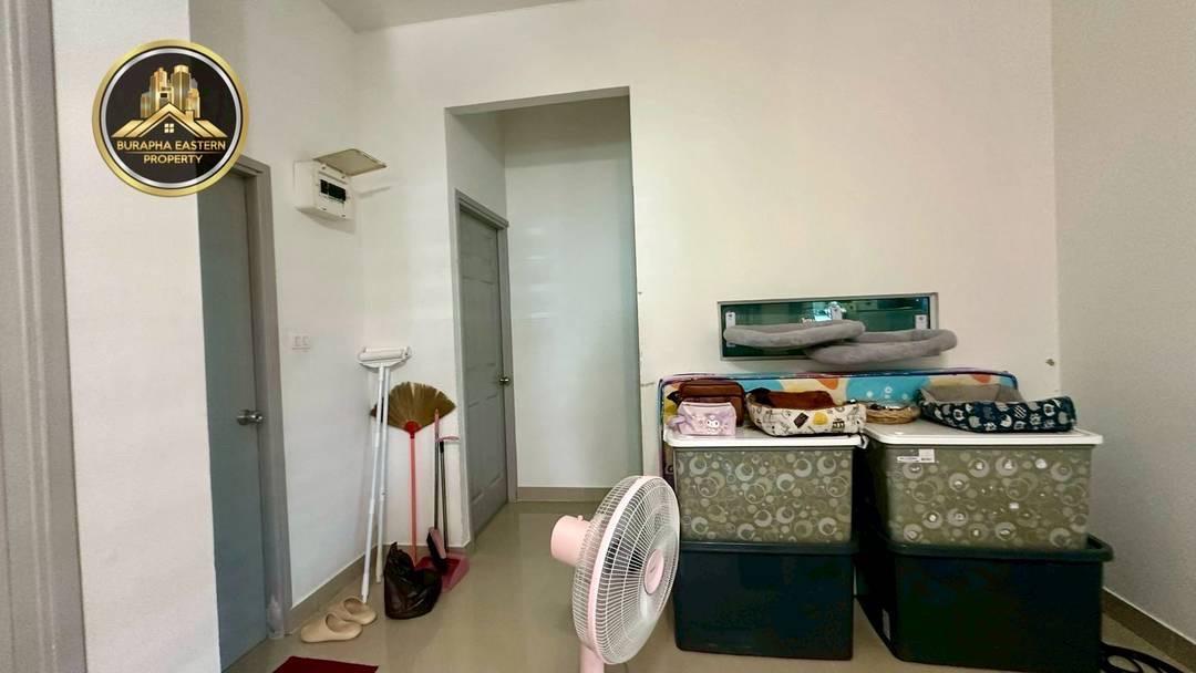 🏡#ขายด่วนหมู่บ้านสิลันตา 8 ไลฟ์ (Silanta 8 Life) ต.บึง อ.ศรีราชา จ.ชลบุรี (ซอยชุมชนหนองหว้า) พื้นที่ 32 ตารางวา หลังริม 7