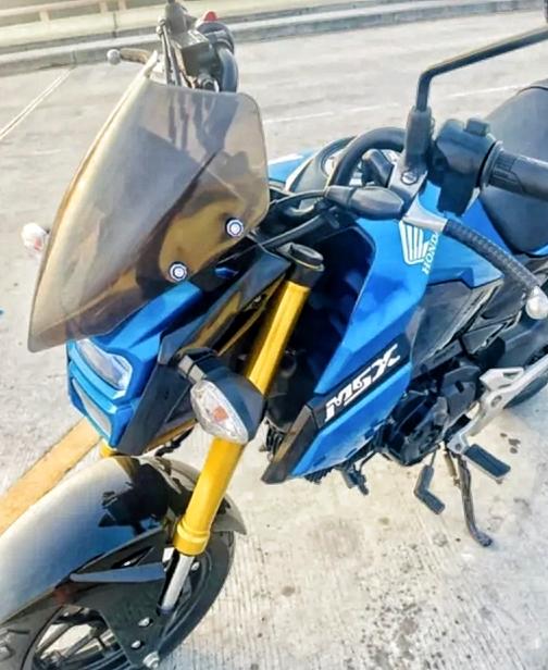 Honda msxสีฟ้า 2