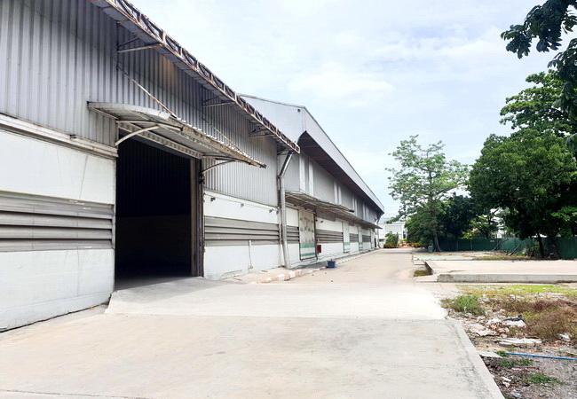 ขายที่ดิน ติดถนนพระราม 2 ตรงข้ามเซ็นทรัลมหาชัย เนื้อที่ 9 ไร่ พร้อมโรงงาน 6