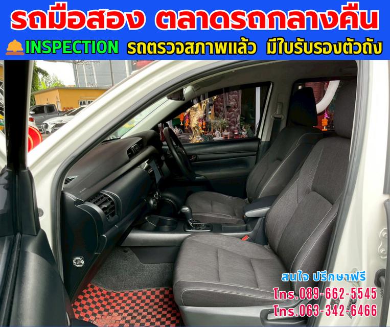 🚘ปี2024 Toyota HILUX REVO 2.4 Double Cab Z Edition Entry ⭐ไมล์แท้ 22,xxx กม. มีรับประกันสูนย์ ถึง2027 📌เกียร์ออโต้ ⚙️เครื่องดีเซล 11