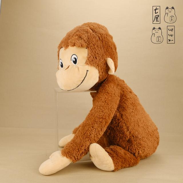 ตุ๊กตา ลิง คิวเรียส จอร์จ เจ้าจ๋อ ขนปุย 🐵 Mega Jumbo Plush 46 cm ~ SEGA・Curious George・Monkey・Fluffy Ver. ~ Universal Studios ✨ รูปย่อยที่ 3
