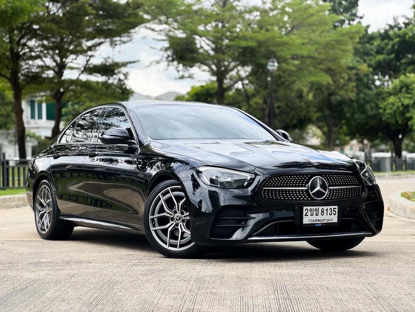 รหัสรถ AVA8135 🌈 Benz E220d AMG 2021 ดีเซลล้วน Facelift W213 5