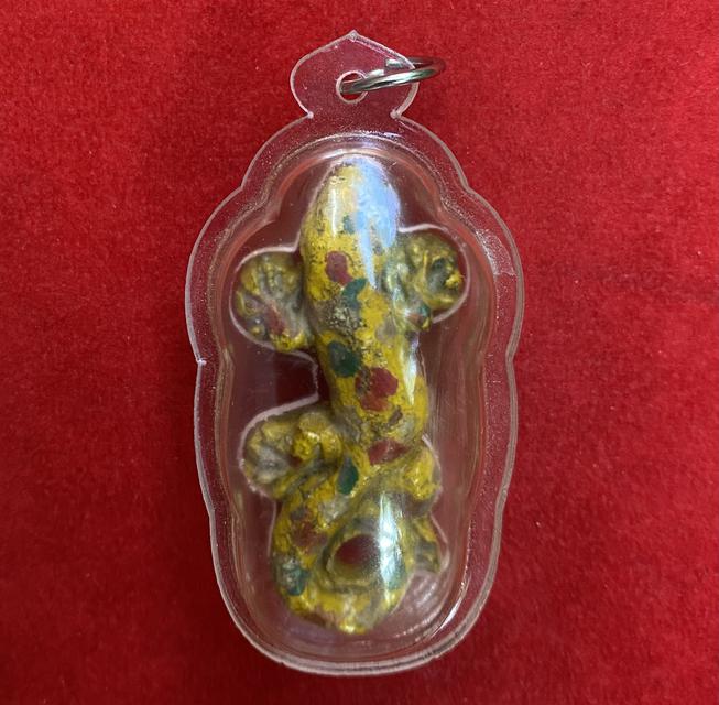 ตุ๊กแก หลวงพ่อครื้น วัดโฆสิตตาราม สุพรรณบุรี เมตตาบารมี โชคลาภ พร้อมเลี่ยมกรอบพลาสติก