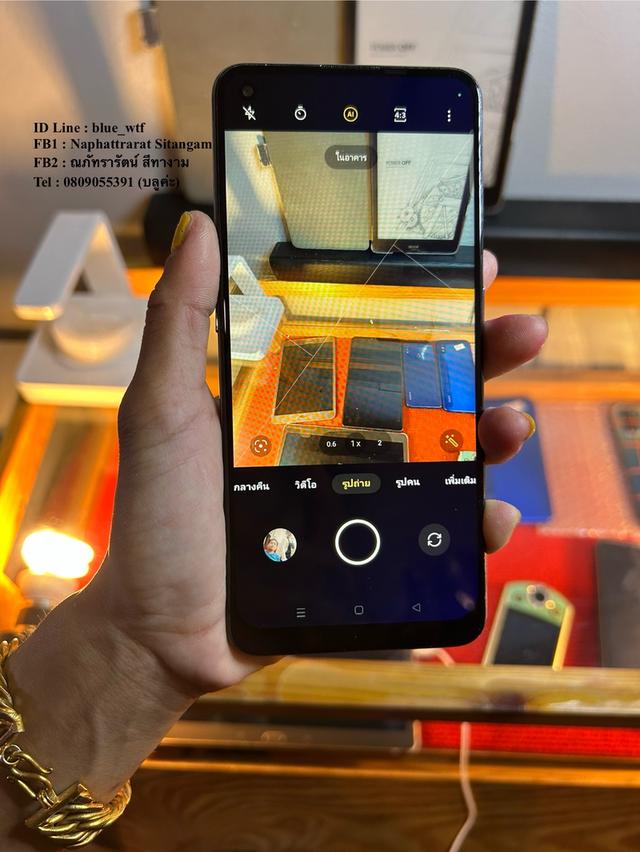 Oppo reno6z 5G จอ6.4นิ้ว Rom128Ram8 ขยายแรมได้อีก รองรับ5G สเปคแรงๆ สภาพสวย ปกติ ได้ทุกซิม 6