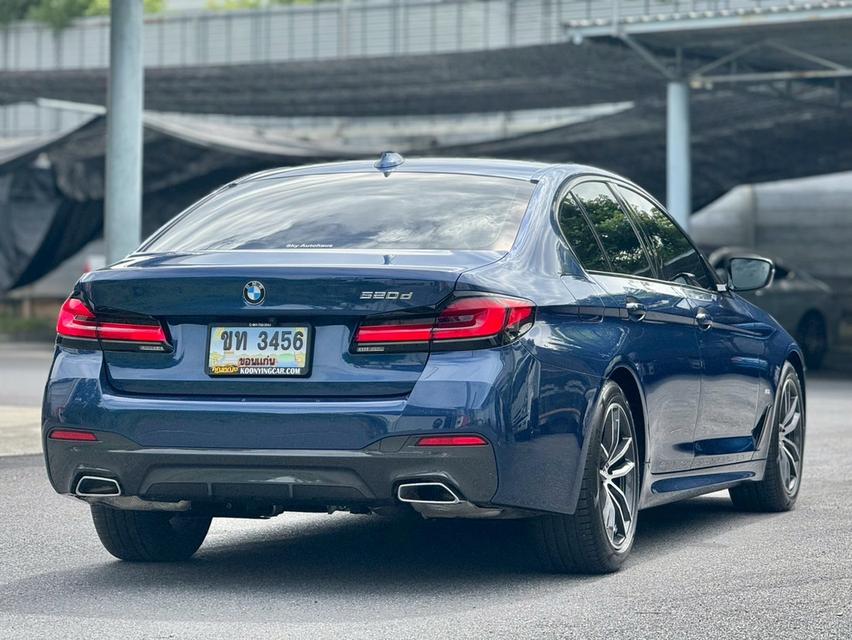 ปี 2021 BMW 520d M sport G30 LCI เลขไมล์ 18,xxx km.